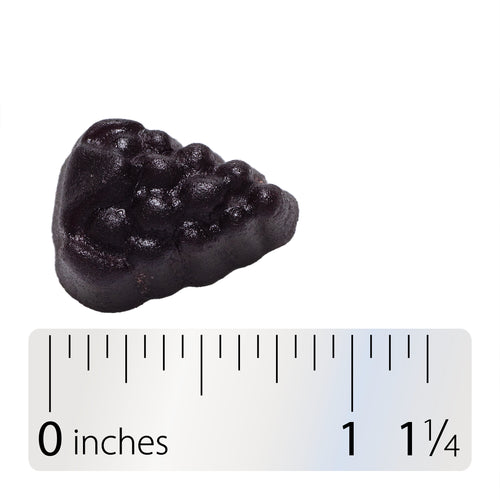 Nature's Way® | Sambucus Cough Relief + Immune Elderberry Gummy - Gummy and ruler Sku:13610