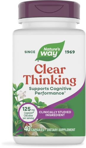Nature's Way® | Clear Thinking, 40 capsules Sku:13690