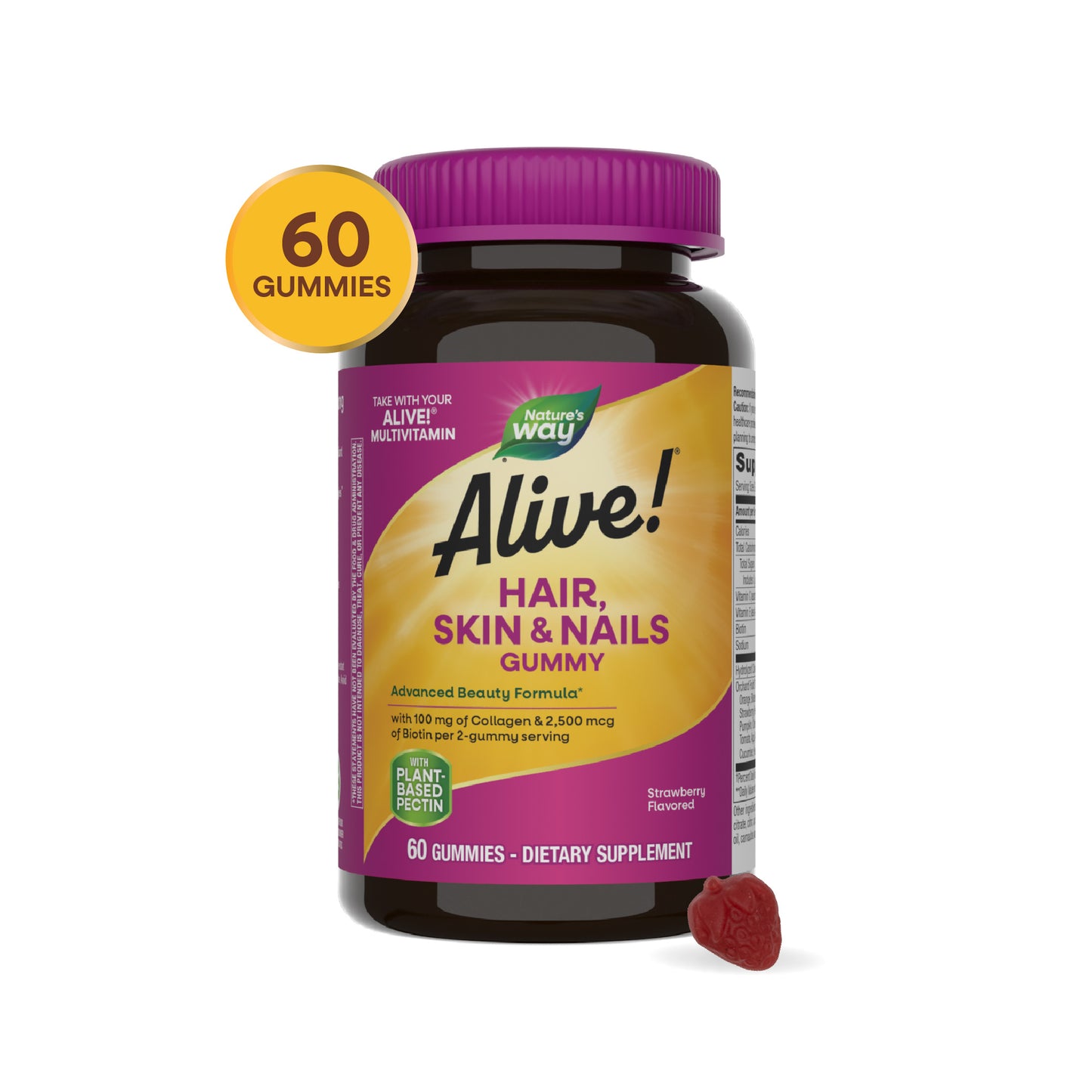<{%MAIN7_11534%}>Nature's Way® | Alive! Hair, Skin & Nails Gummies