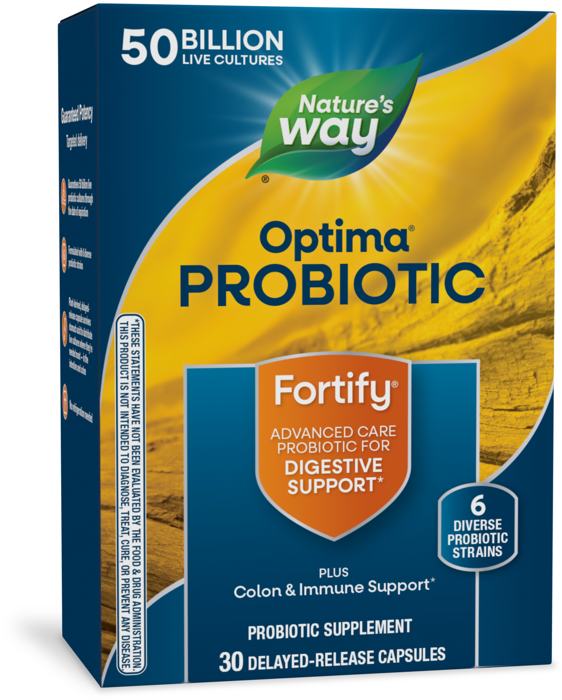 <{%PRIMARY_10337%}>Nature's Way® | Fortify Optima 50 Billion Probiotic, 30 capsules