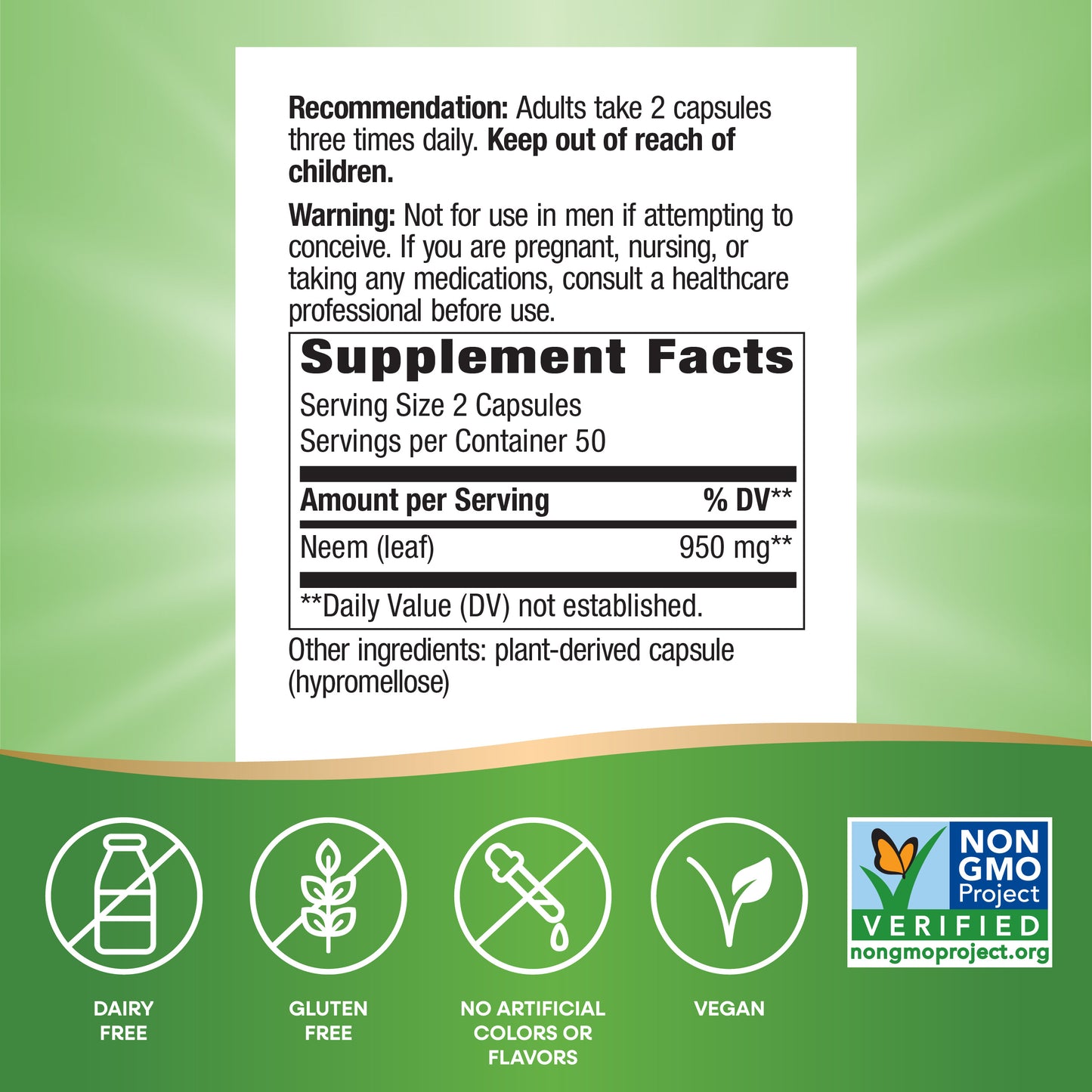 <{%MAIN7_15120%}>Nature's Way® | Neem Leaf