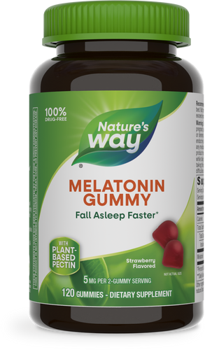 Nature's Way® | Melatonin Gummies, 120 gummies, Strawberry Sku:13750