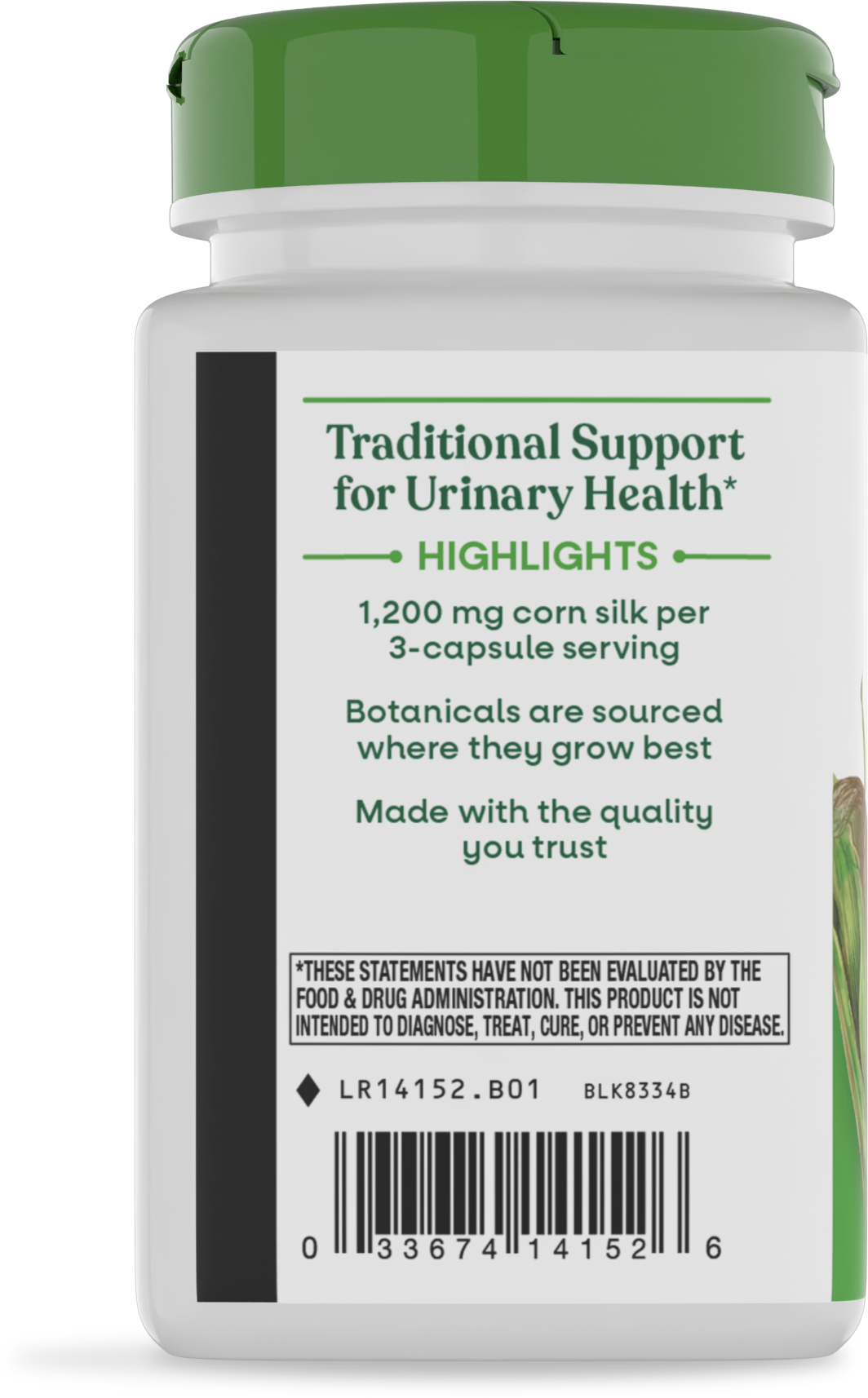 <{%MAIN3_14152%}>Nature's Way® | Corn Silk - left side of pack