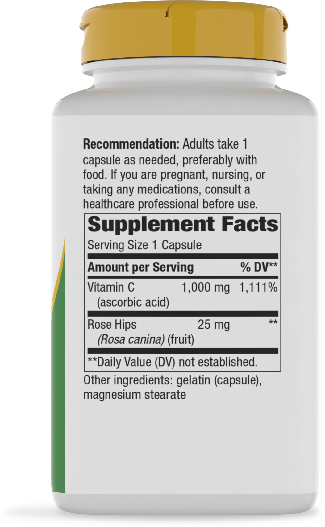 <{%MAIN2_40313%}>Nature's Way® | Vitamin C with Rose Hips Extra Strength - right side of pack