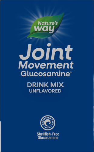 Nature's Way® | Joint Movement Glucosamine Drink Mix - left side of pack Sku:15121