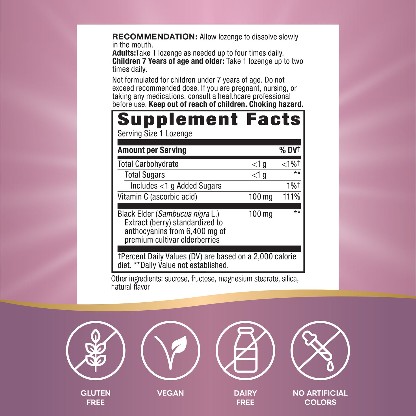 <{%MAIN6_14001%}>Nature's Way® | Sambucus Immune Lozenges