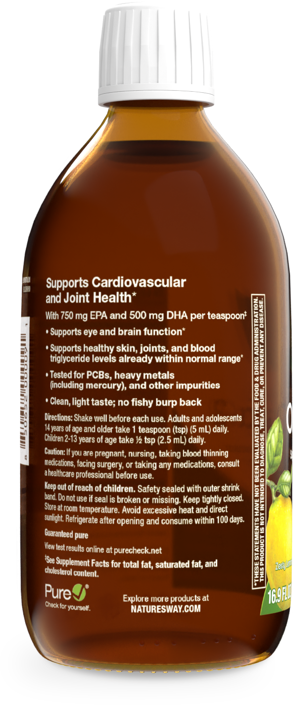 <{%MAIN3_10970%}>Nature's Way® | Fish Oil Omega-3 - left side of pack