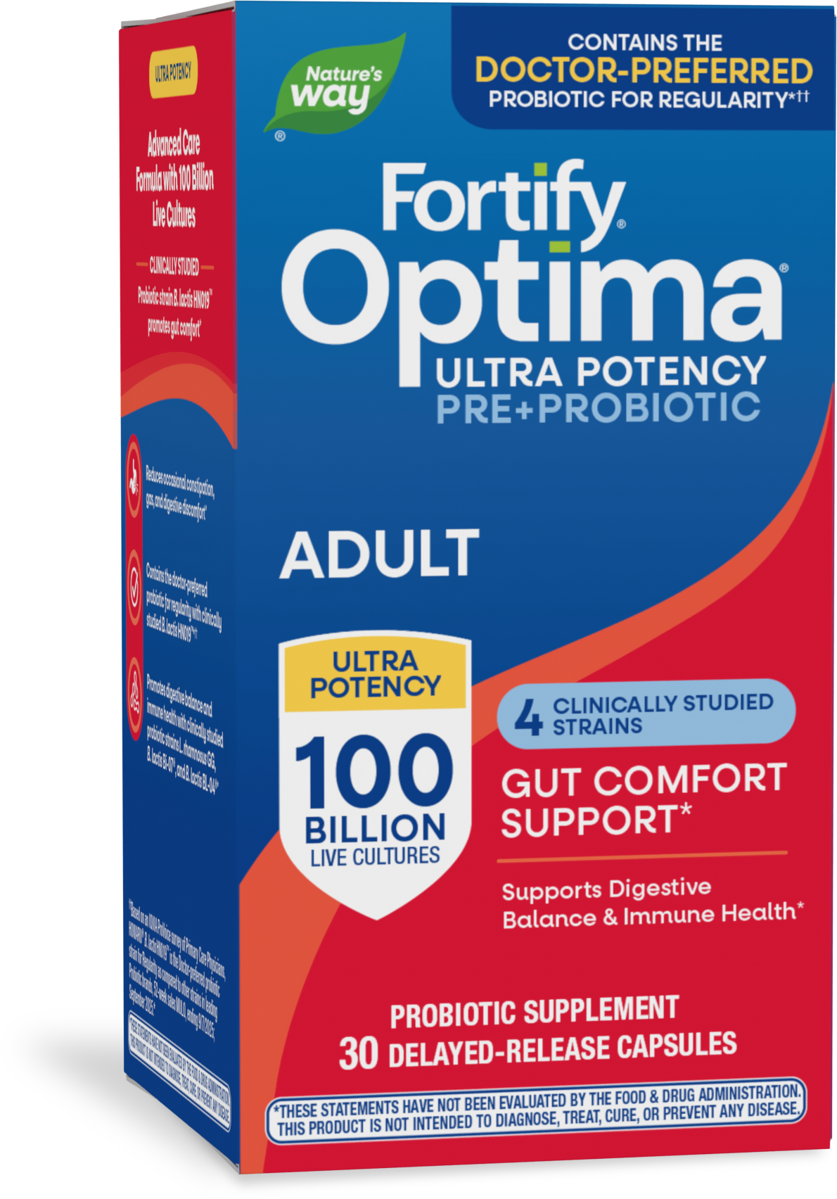 <{%PRIMARY_15784%}>Nature's Way® | Fortify Optima Pre+Probiotic, 30 capsules