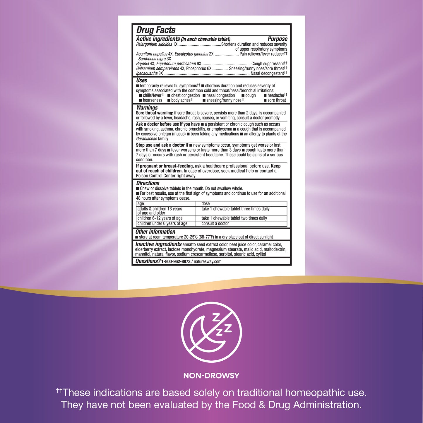 <{%MAIN6_15175%}>Nature's Way® | Sambucus Cold+Flu Relief Elderberry Chewables