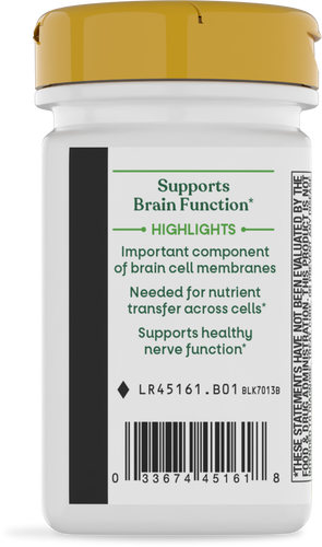 Nature's Way® | Phosphatidylserine - left side of pack Sku:45161