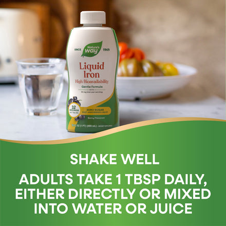 Liquid Iron Supplement Facts