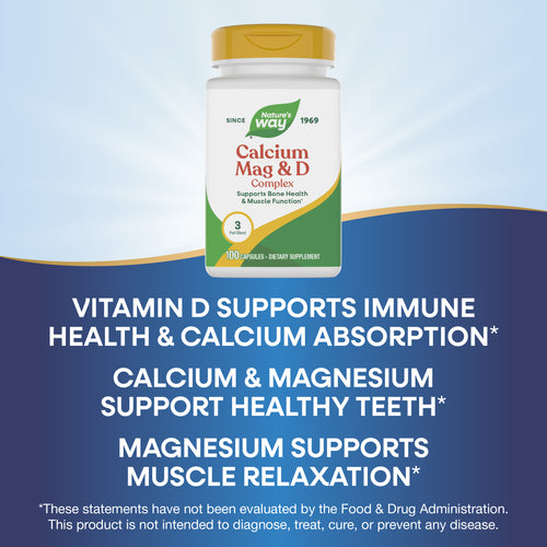 Nature's Way® | Calcium-Magnesium-Vitamin D Sku:41420