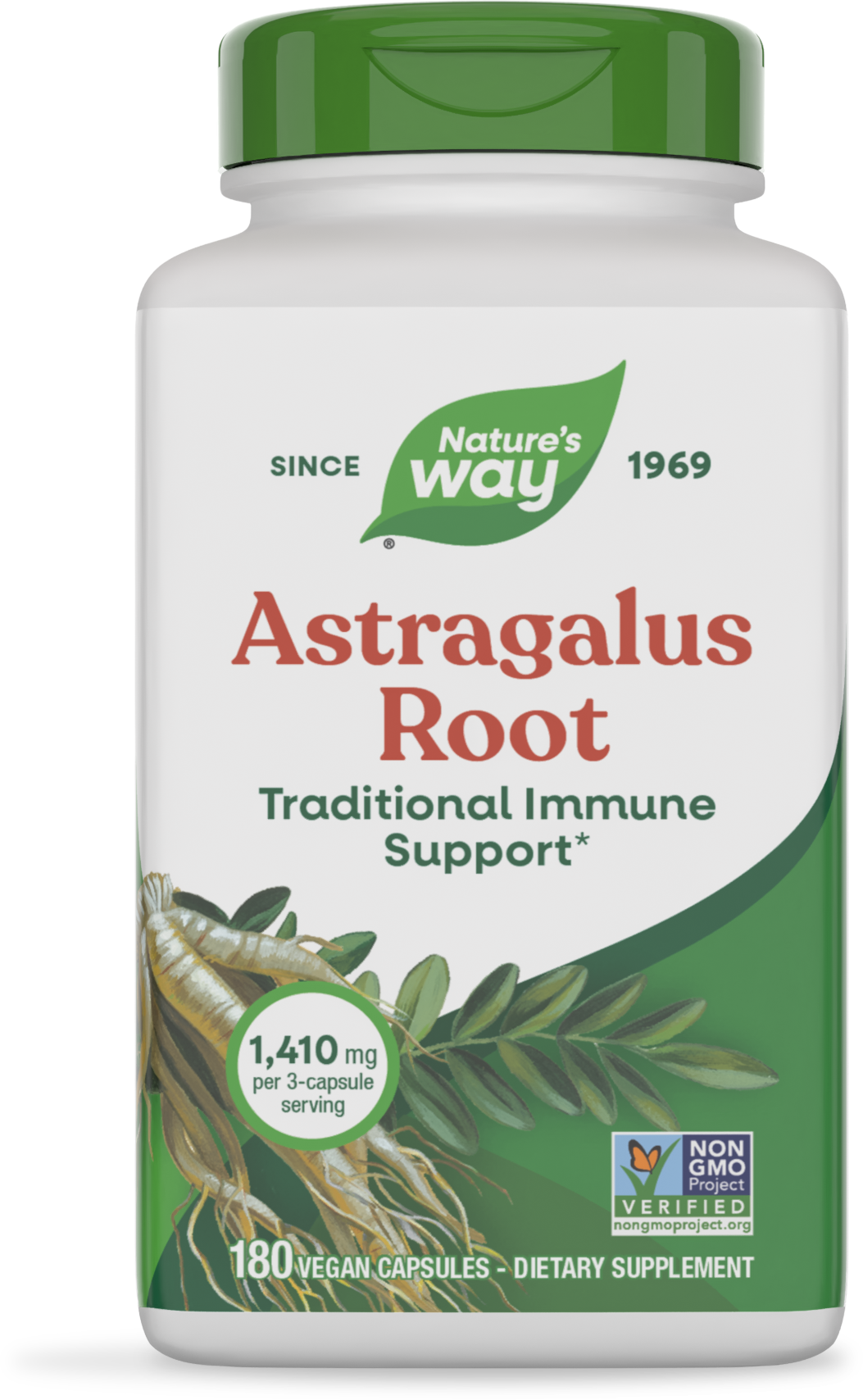 <{%PRIMARY_15337%}>Nature's Way® | Astragalus Root, 180 capsules