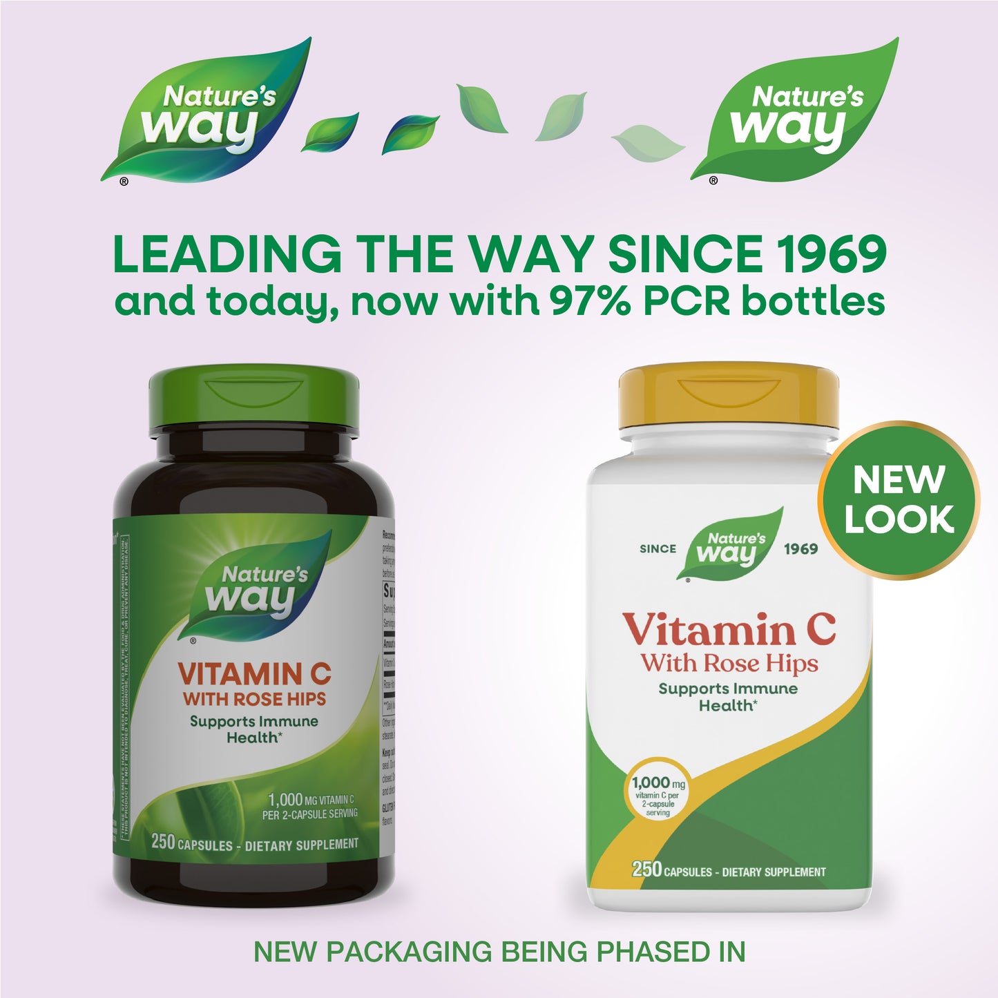 <{%MAIN9_40311%}>Nature's Way® | Vitamin C with Rose Hips - package updates old to new