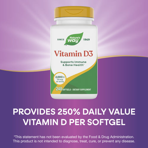 Nature's Way® | Vitamin D3 Sku:15604