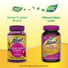 Nature's Way® | Alive! Hair, Skin & Nails Gummies - package updates old to new Sku:11534