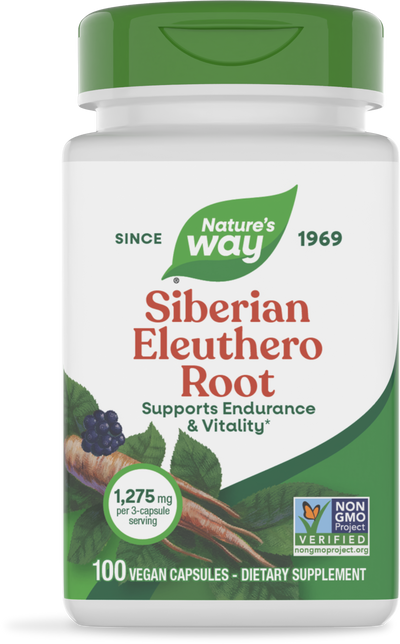 <{%PRIMARY_13500%}>Nature's Way® | Siberian Eleuthero Root, 100 capsules