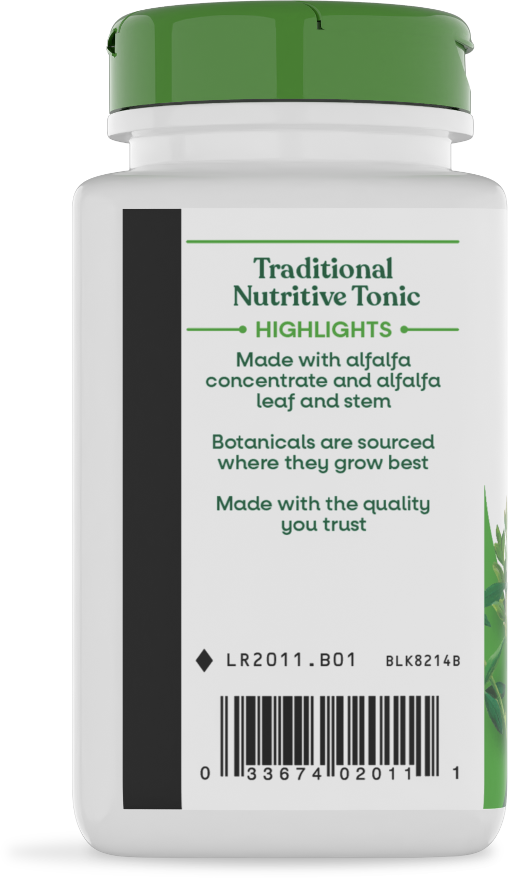 <{%MAIN3_2011%}>Nature's Way® | Alfa-Max - left side of pack