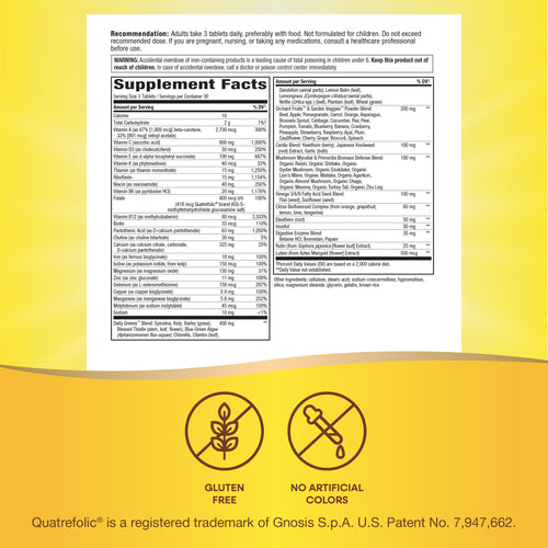 Nature's Way® | Alive! Max3 Potency Adult Complete Multivitamin Sku:14927