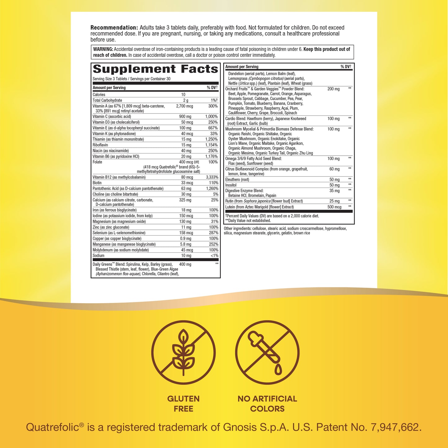 <{%MAIN7_14927%}>Nature's Way® | Alive! Max3 Potency Adult Complete Multivitamin