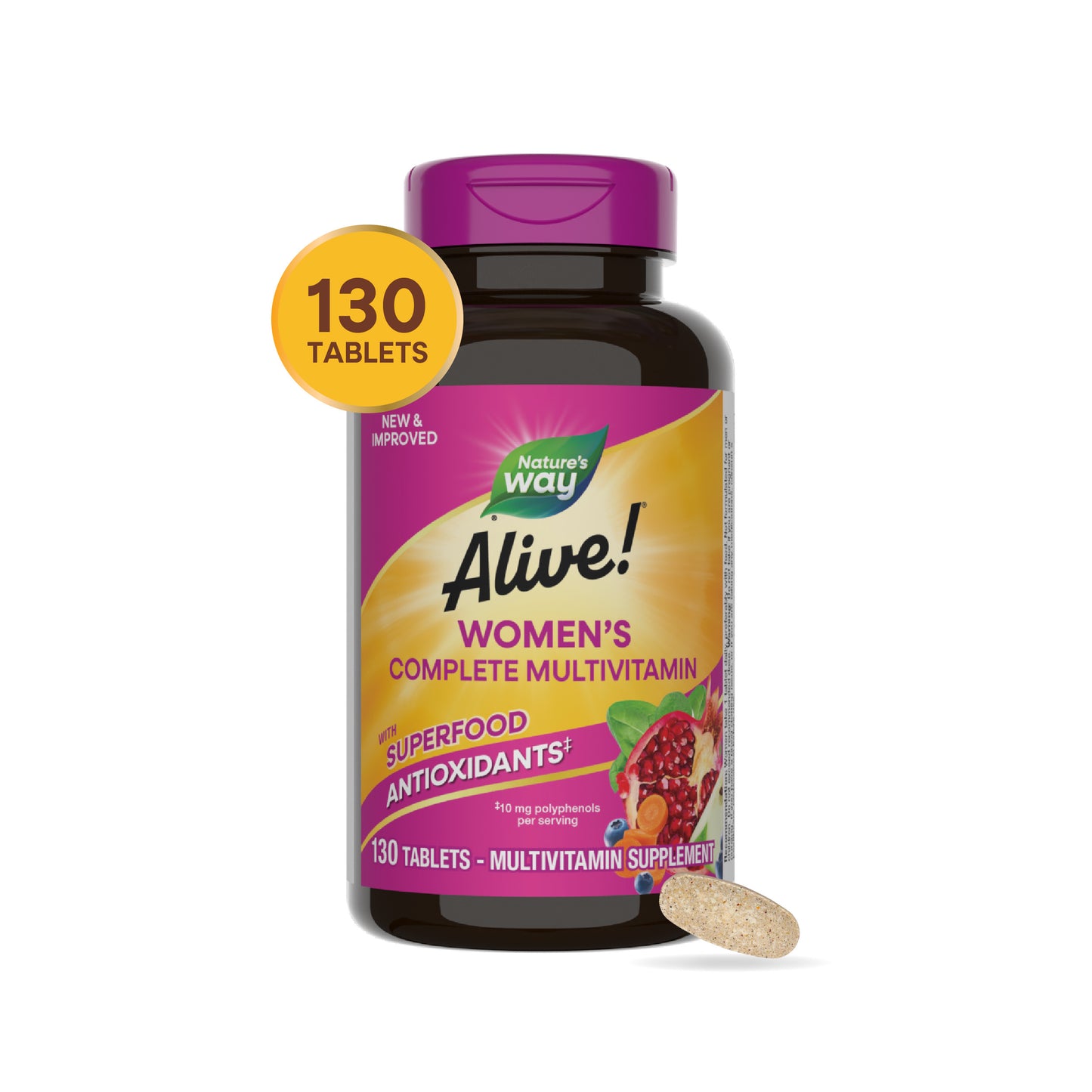 <{%MAIN7_13710%}>Nature's Way® | Alive! Women's Complete Multivitamin