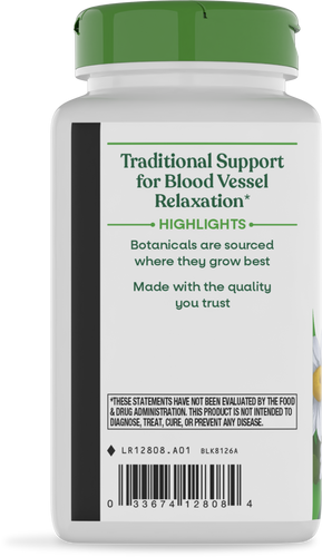 Nature's Way® | Feverfew Herb - left side of pack Sku:12808