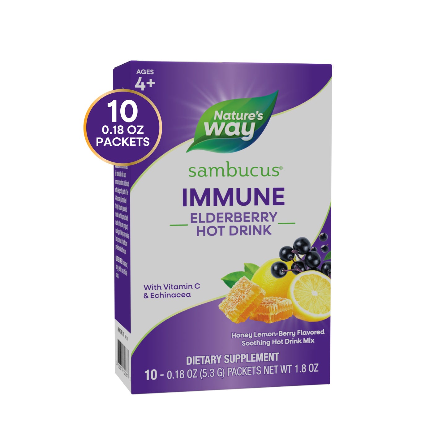 <{%MAIN8_12087%}>Nature's Way® | Sambucus Immune Elderberry Hot Drink