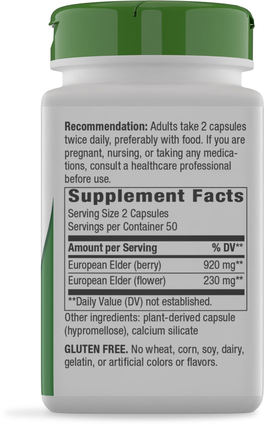 <{%MAIN2_12440%}>Nature's Way® | Black Elderberry - right side of pack