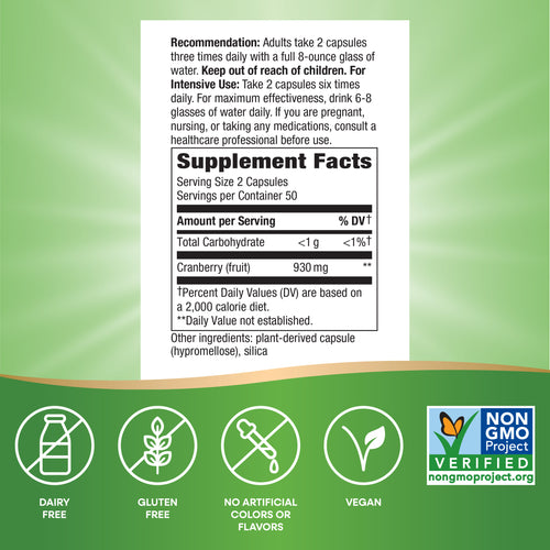 Nature's Way® | Cranberry Fruit Sku:12150