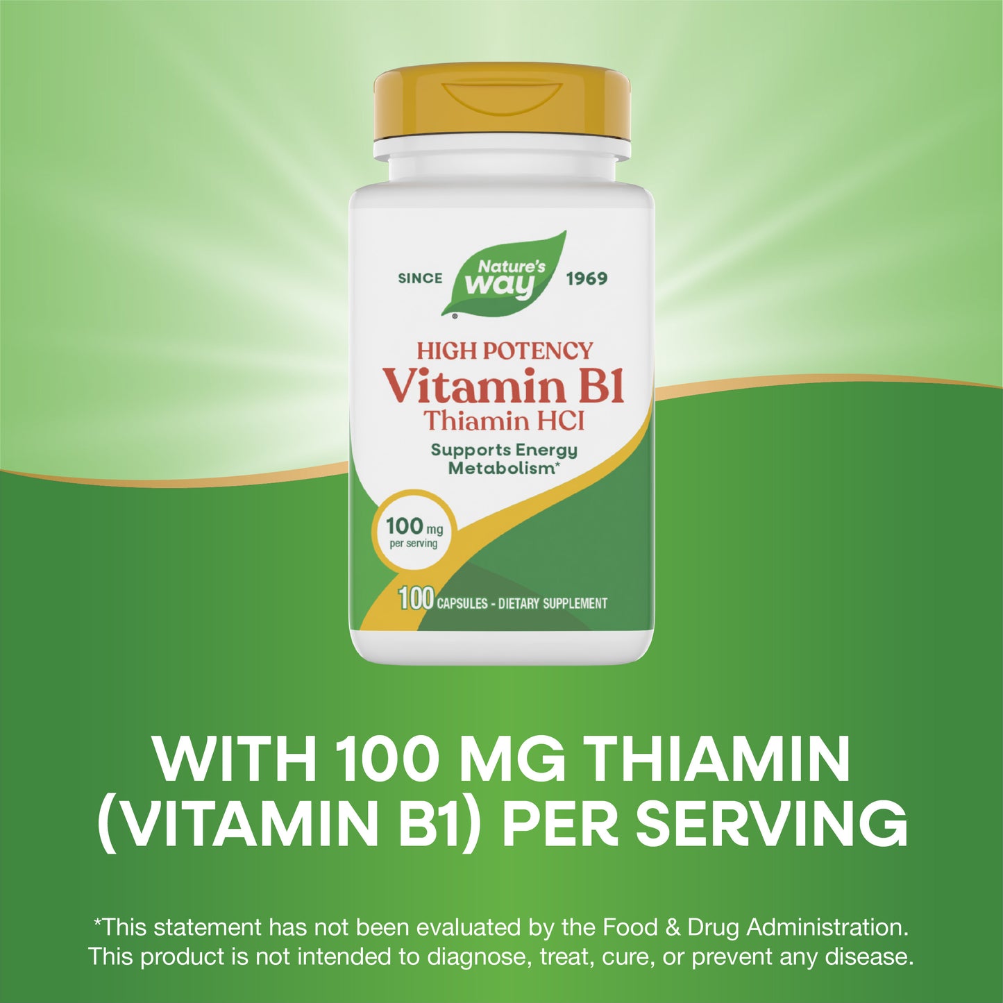 <{%MAIN6_40411%}>Nature's Way® | Vitamin B1 High Potency Thiamin HCl