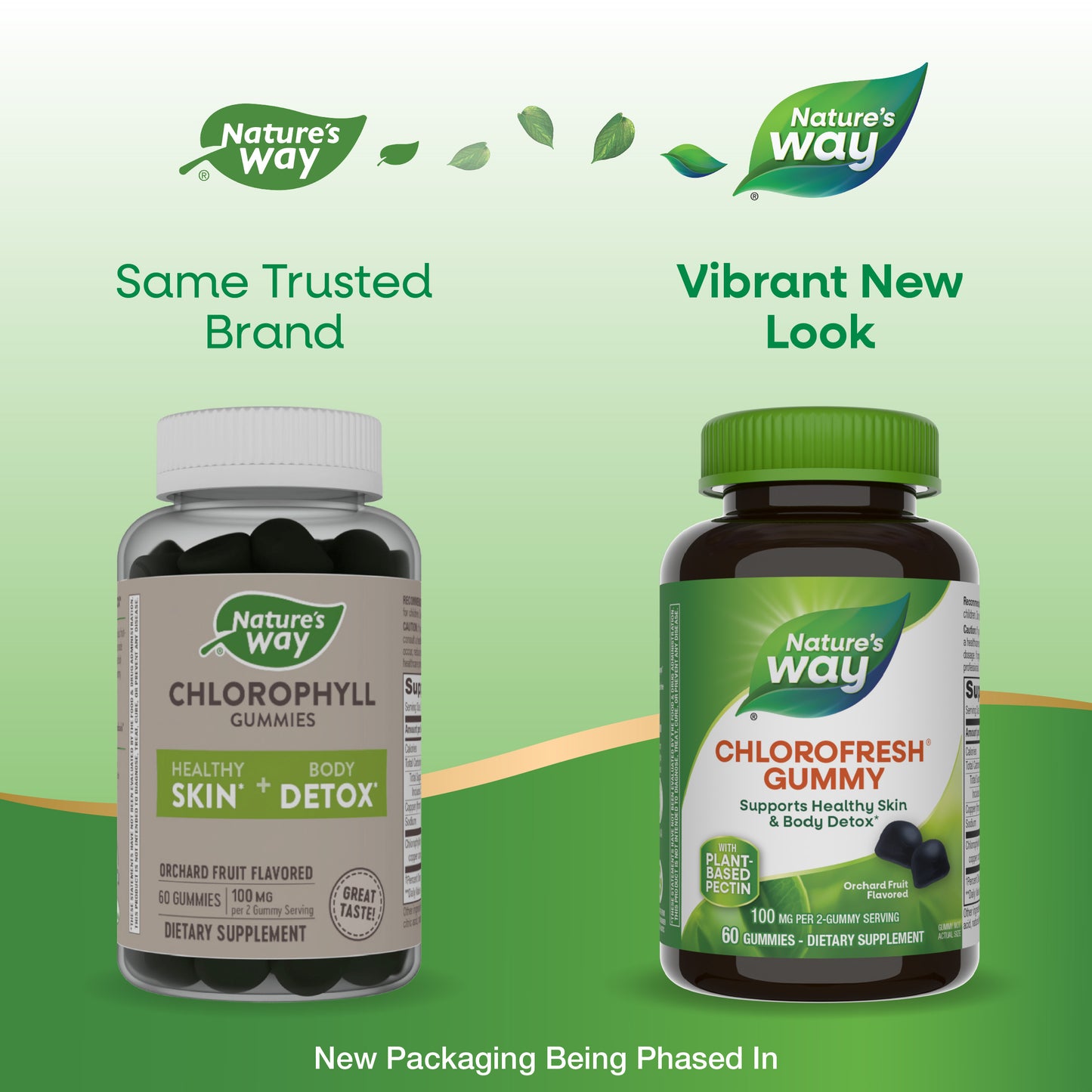 <{%MAIN1_14260%}>Nature's Way® | Chlorofresh Gummies - package updates old to new