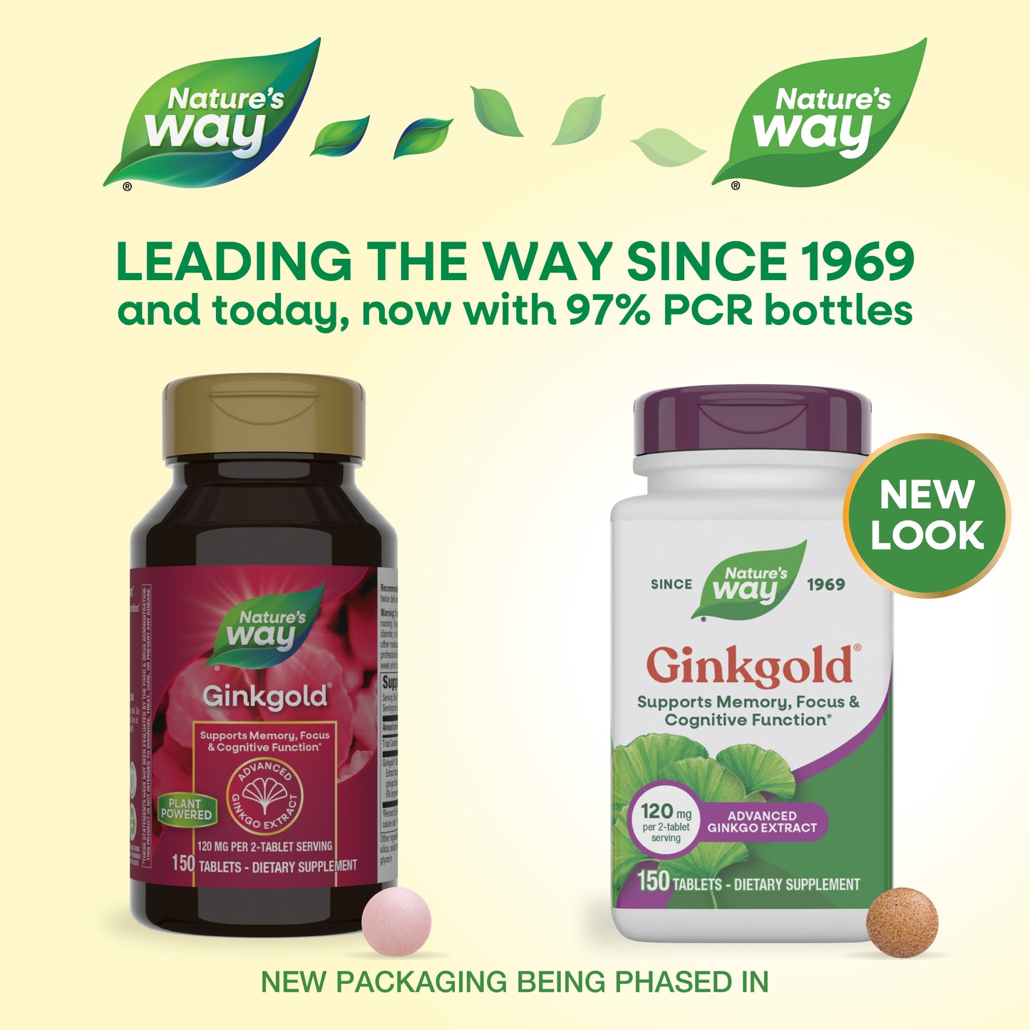 <{%MAIN1_15268%}>Nature's Way® | Ginkgold - package updates old to new