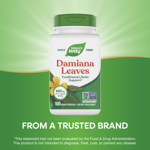 Nature's Way® | Damiana Leaves Sku:12200