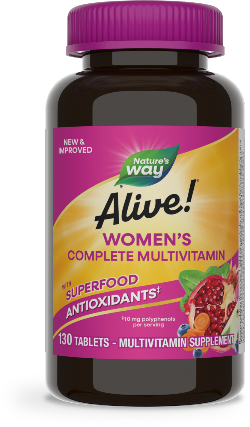 <{%PRIMARY_13710%}>Nature's Way® | Alive! Women's Complete Multivitamin, 130 tablets