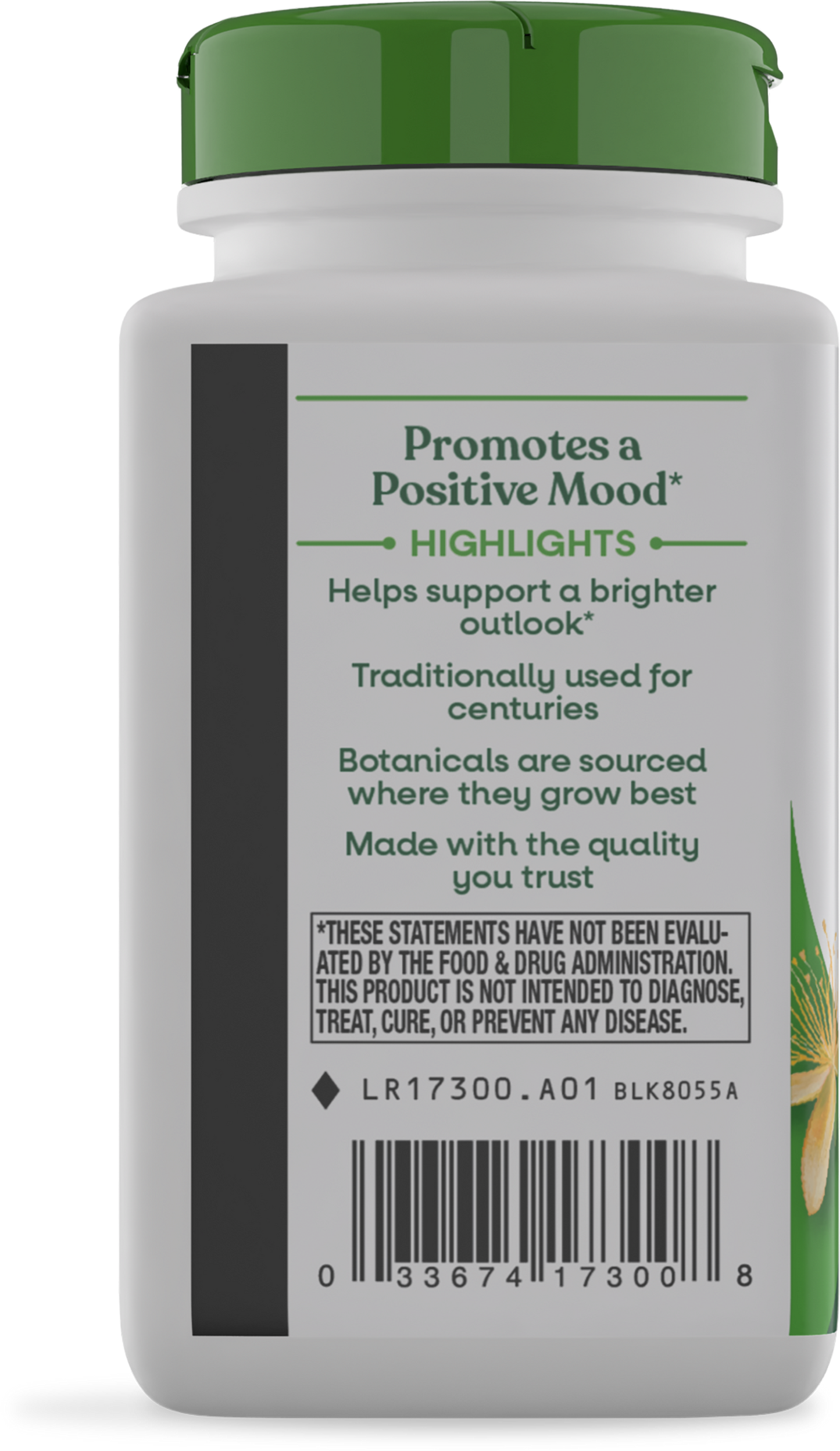 <{%MAIN18_17300%}>Nature's Way® | St. John's Wort Herb - left side of pack