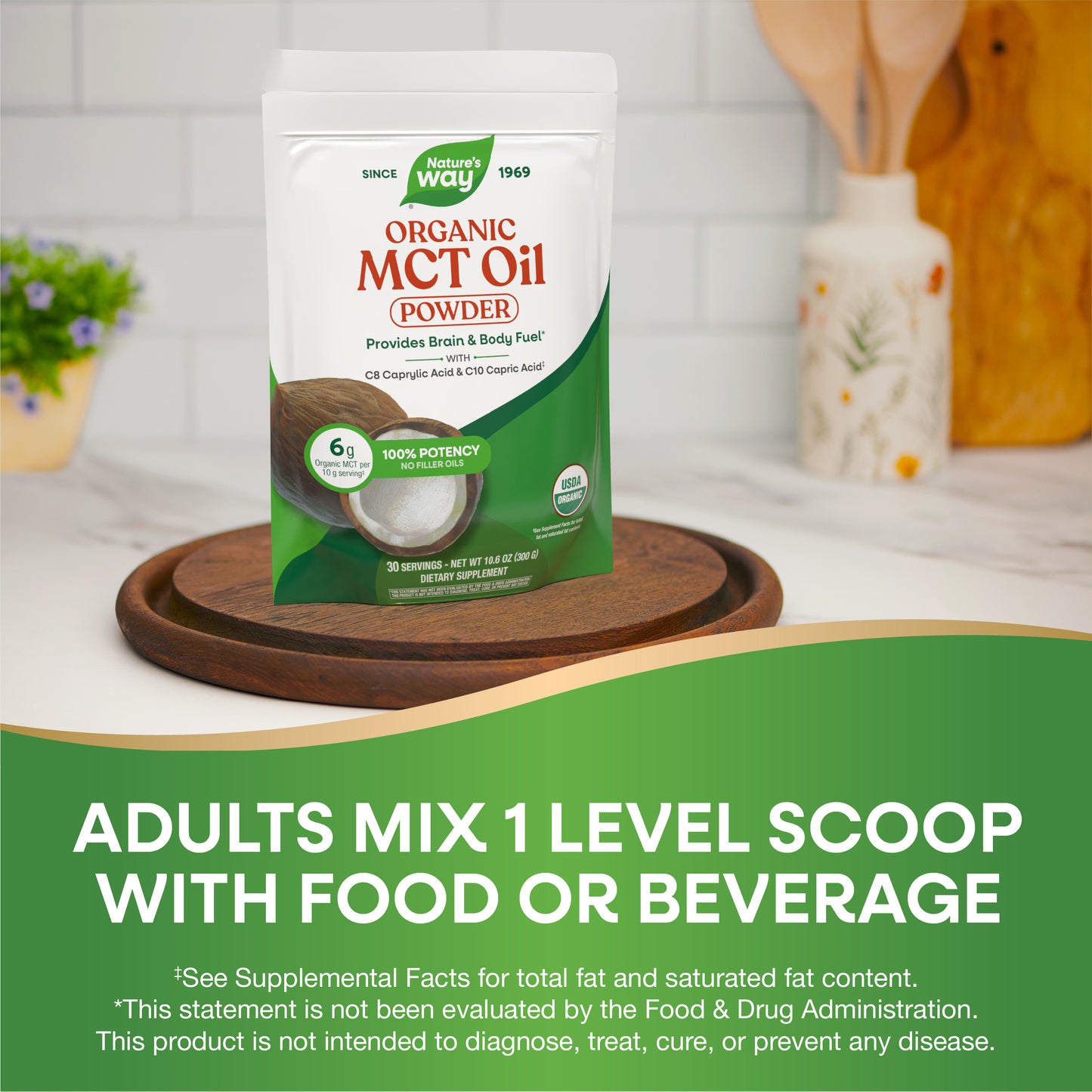 <{%DETAIL2_15970%}>Nature's Way® | Organic MCT Oil Powder