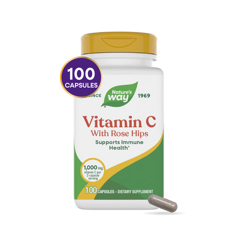 Nature's Way® | Vitamin C with Rose Hips Sku:40310