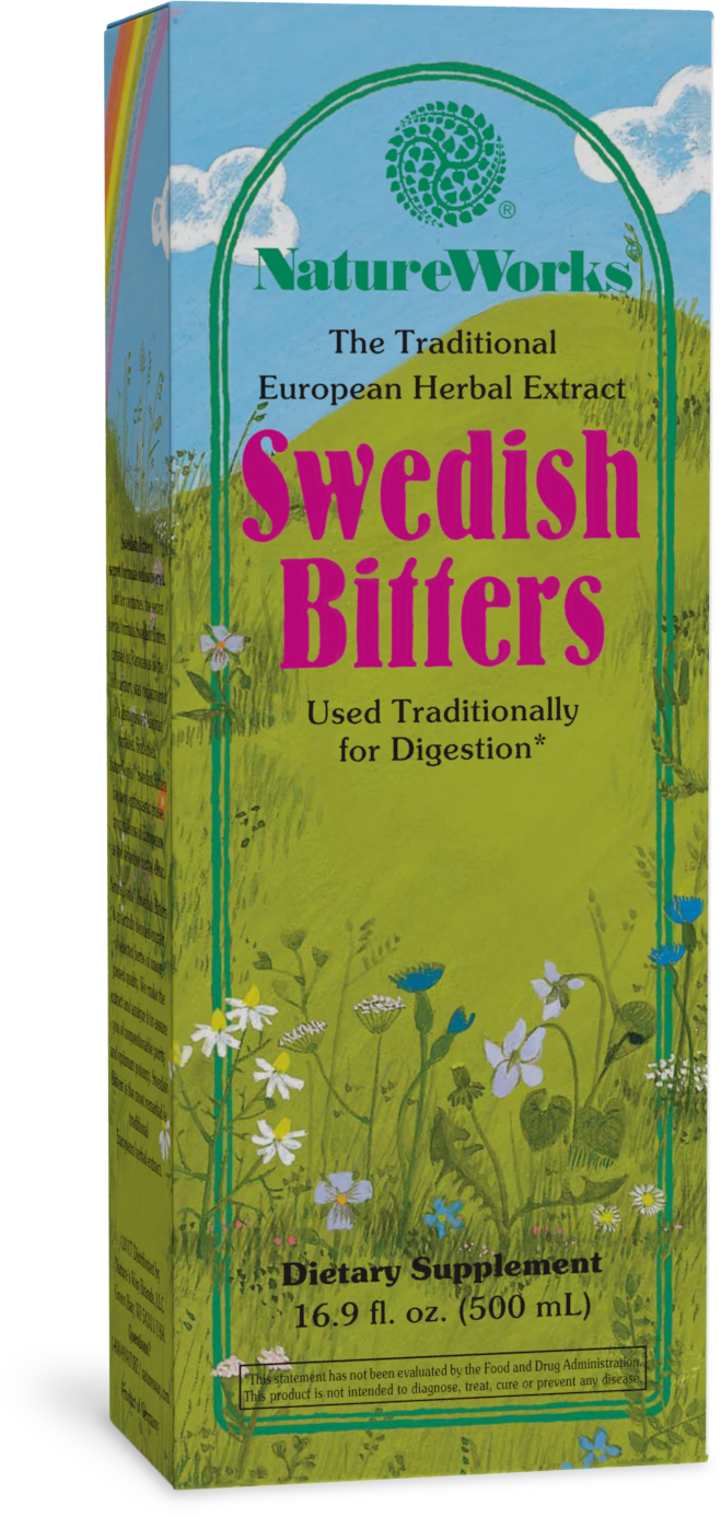 <{%PRIMARY_10040500%}>Nature's Way® | NatureWorks Swedish Bitters, 16.9 fl oz (500 ml)