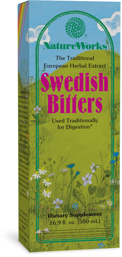 <{%PRIMARY_10040500%}>Nature's Way® | NatureWorks Swedish Bitters, 16.9 fl oz (500 ml)