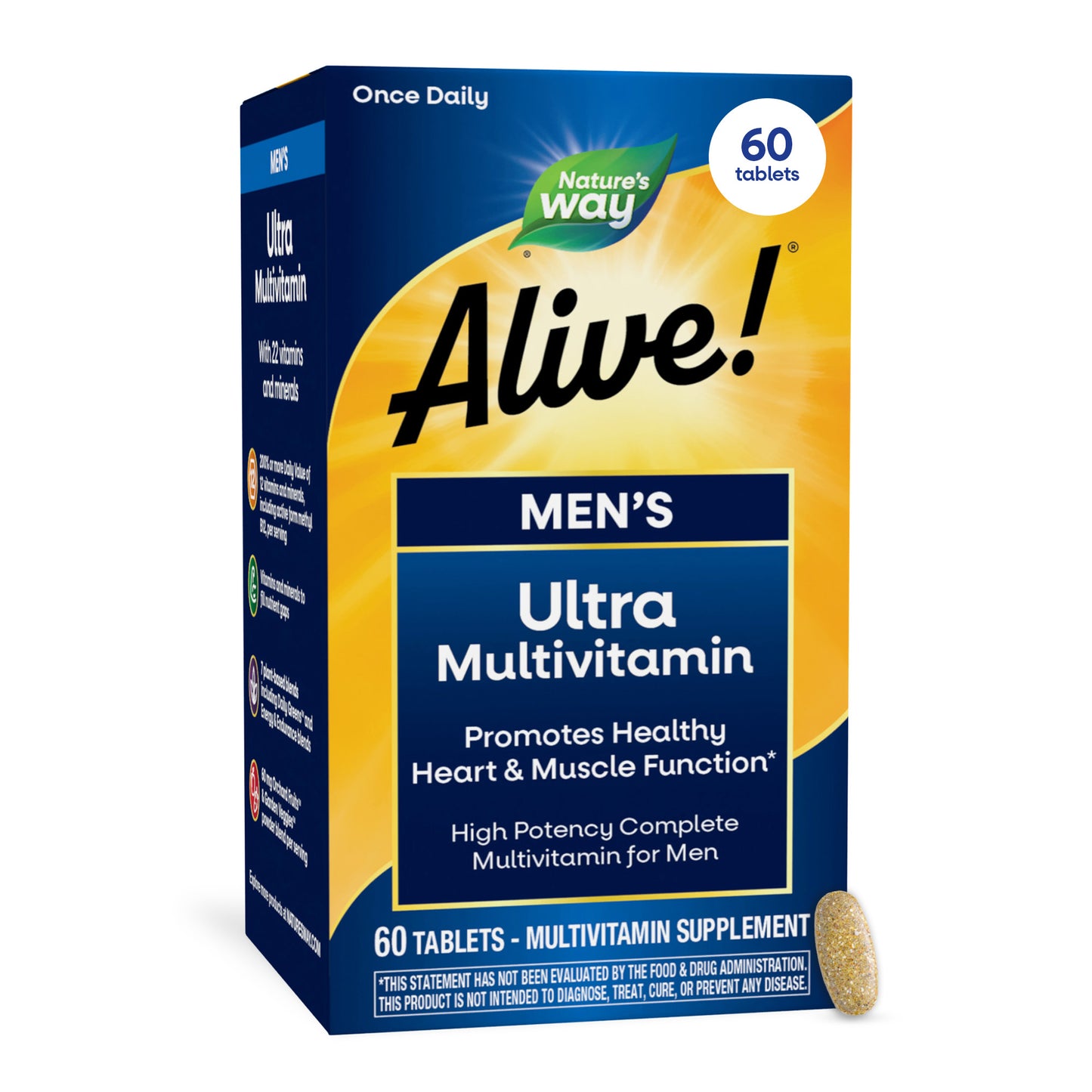 <{%MAIN16_15685%}>Nature's Way® | Alive!® Men's Ultra Multivitamin