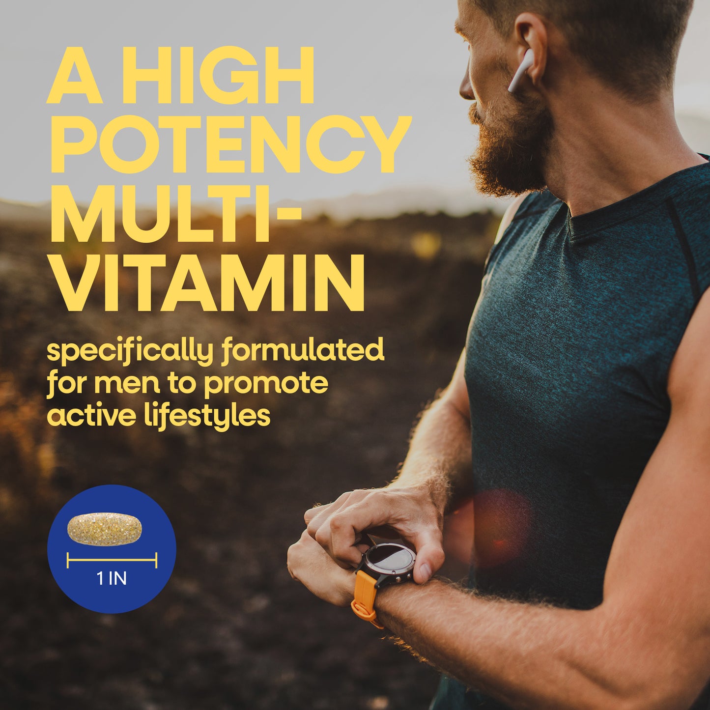 <{%MAIN1_13717%}>Nature's Way® | Alive!® Men's Ultra Multivitamin