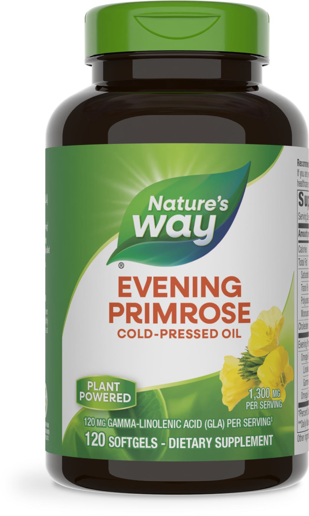 <{%PRIMARY_15419%}>Nature's Way® | Evening Primrose Cold-Pressed Oil, 120 softgels