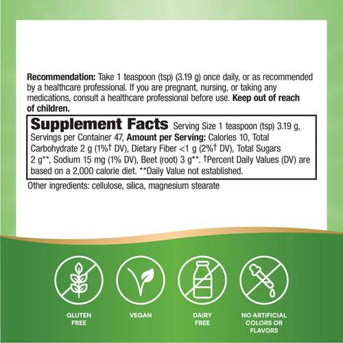 Nature's Way® | Beet Root Powder Sku:12127