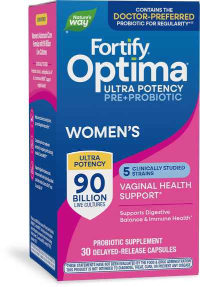 <{%PRIMARY_15859%}>Nature's Way® | Fortify Optima Women's Pre+Probiotic, 30 capsules