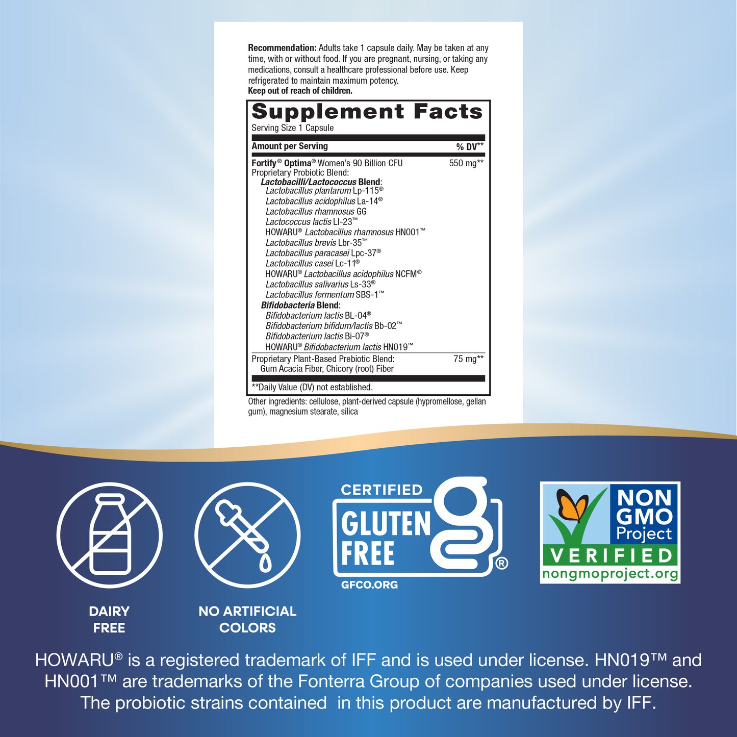 <{%MAIN4_15859%}>Nature's Way® | Fortify Optima Women's Pre+Probiotic