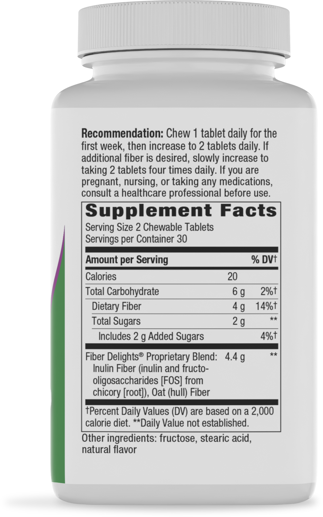 <{%MAIN7_07526%}>Nature's Way® | Fiber Delights - right side of pack