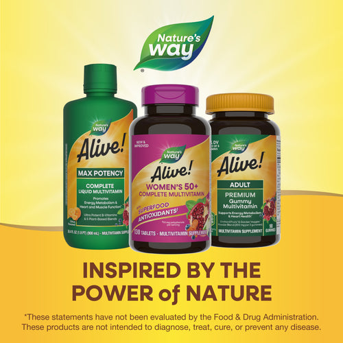 Nature's Way® | Alive! Women's 50+ Complete Multivitamin Sku:14210