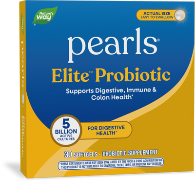 <{%PRIMARY_56435%}>Nature's Way® | Pearls Elite Probiotics, 30 softgels
