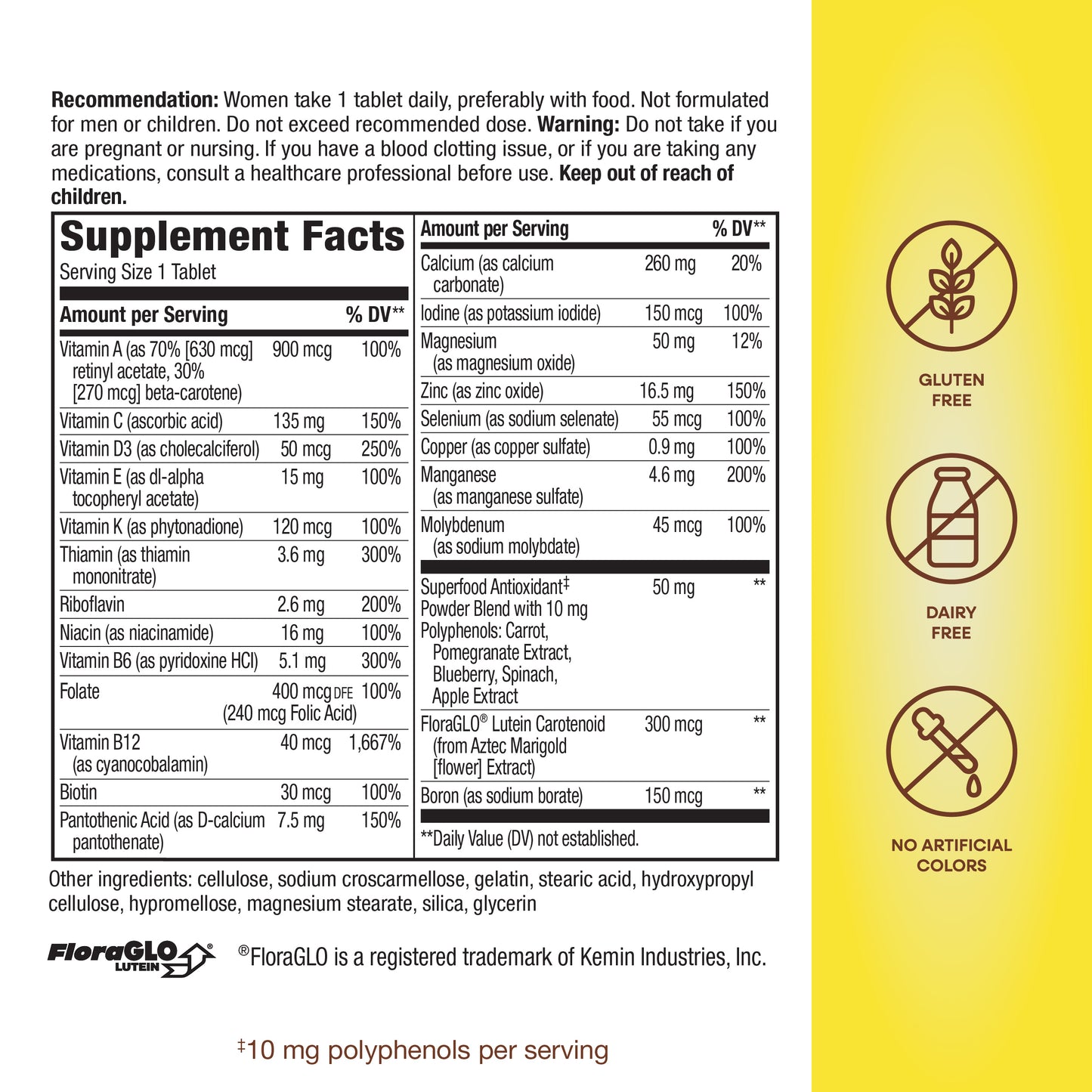 <{%MAIN13_13662%}>Nature's Way® | Alive! Women's 50+ Complete Multivitamin