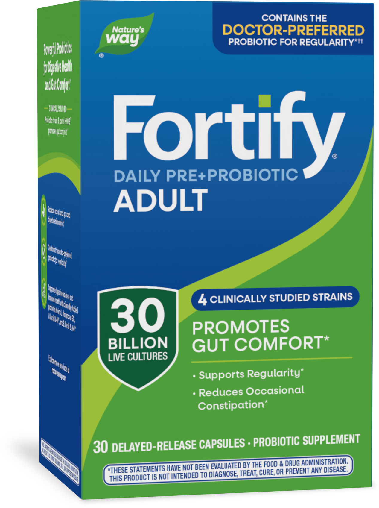 <{%PRIMARY_10294%}>Nature's Way® | Fortify 30 Billion Daily Probiotic, 30 capsules